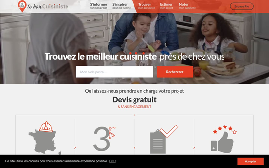 Le bon cuisiniste | Le Bon Cuisiniste de 1 000 cuisinistes référencés !