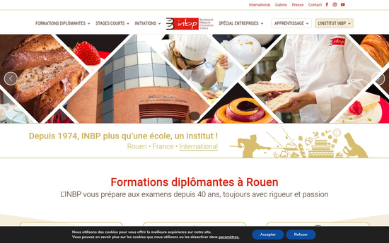 Inbp | INBP Institut National de la Boulangerie Pâtisserie à Rouen