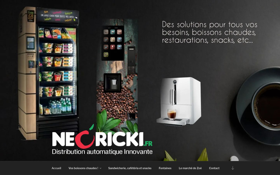 Neoricki | NEORICKI – Distribution Automatique Innovante de café, boissons chaudes et autres surprises…