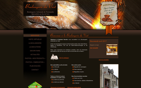 Boulangerie du vast | La Boulangerie du Vast en Normandie, vous propose des spécialités cuites au feu de bois brioches, pains spéciaux, tartes…