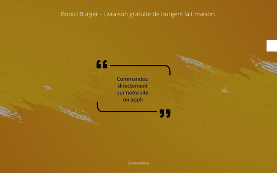 Boniciburger | BONICI BURGER Burgers faits maison Livraison gratuite