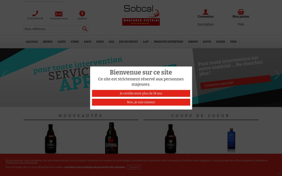 Sobcal | Sobcal Votre partenaire boissons