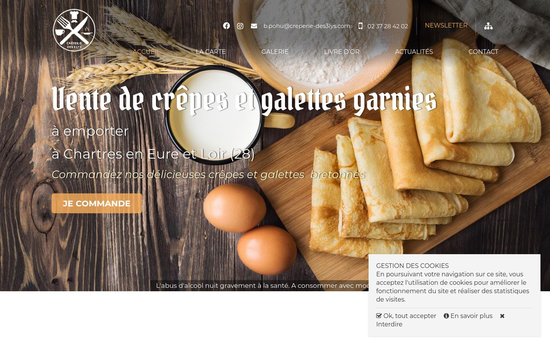 Creperie chartres | Crêperie Les 3 Lys