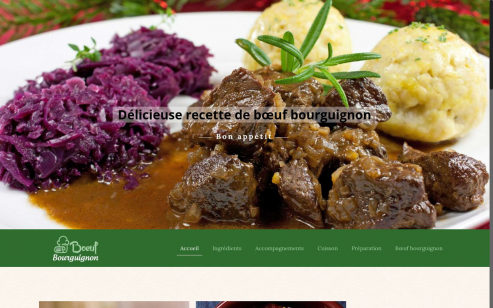 Bœuf Bourguignon : recettes de bœuf bourguignon