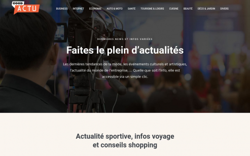 Good Actu – S’informer sur plusieurs sujets qui font l’actualité