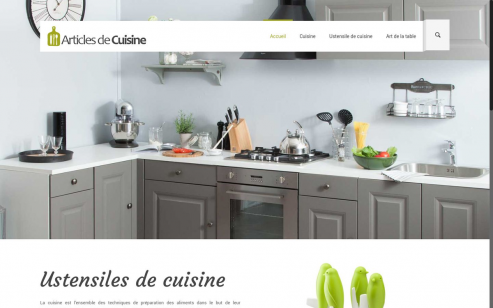 Articles de cuisine : Ustensiles, matériel et accessoires