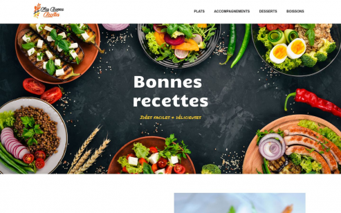 Mes bonnes recettes de cuisine délicieuses et gourmandes
