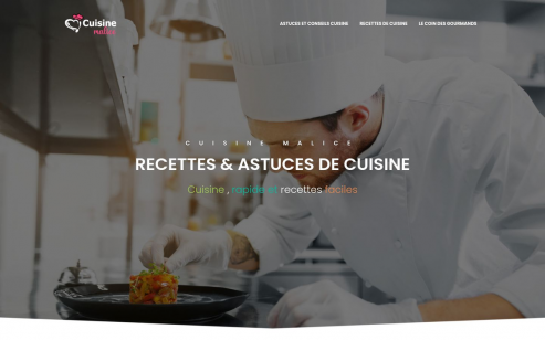 Cuisine malice: recettes et astuces de cuisine