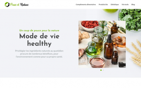 Pouce & Nature – Les produits à base d’ingrédients naturels